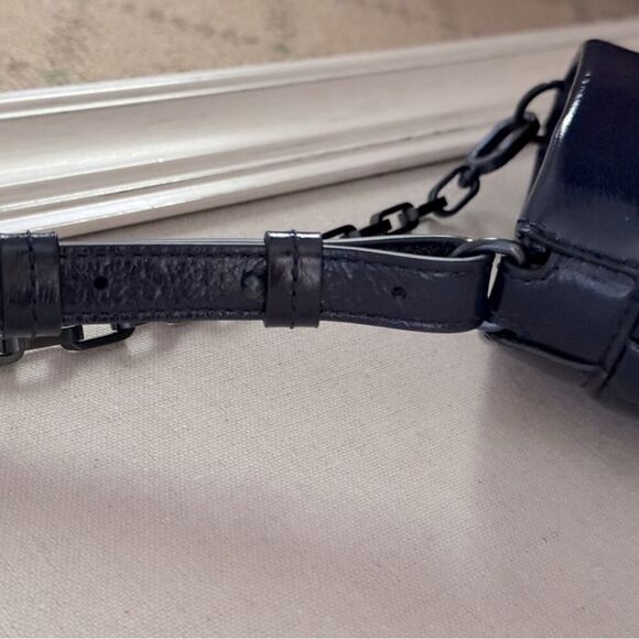 Mulberry Softie Phone Pouch Glossy Smooth Sapphire NWT - Picture 12 of 14